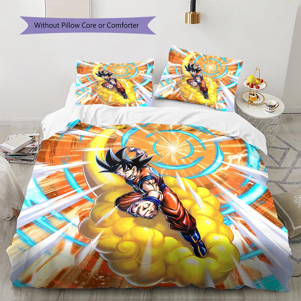 Set Copripiumino Trapuntato con Fantasia Cartone Animato Federa Decorazione per la Casa Regalo di Compleanno (1 * copripiumino + 2 * federa, senza nucleo)