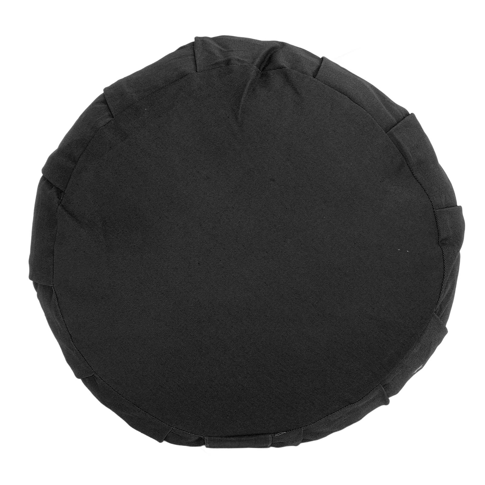 Buckwheat Hulls Meditation Cushion     Kneeling Pillow Cotton Cover Carry Handle Meditation Floor Pillow for Sitting On Floor