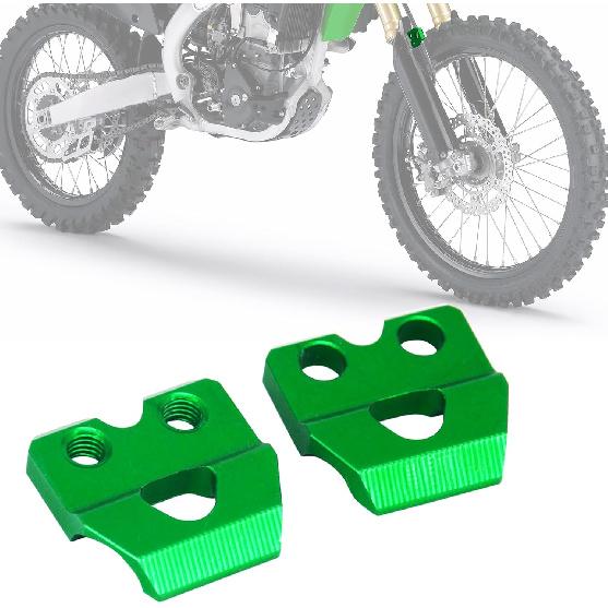 Dirt Bike Brake Line Hose Clamp Holder CNC for KX65 00-21 KX80/85/100 89-21 KX250/450 19-21 KX250F 04-18 KX450F 06-18 KLX450R 08-15 KX250X/450X 21