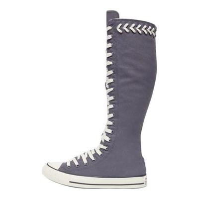 Chaussures montantes confortables All Star en toile Baskets unisexes Violet A12762C