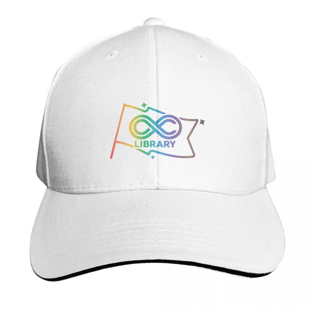AC Library  PRIDE Baseball Cap Sunhat F Cosplay Fishing Cap Boy Womens