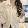 Shirt Top with A Sense of Design for Women Niche Style Thin Summer Shirt Coat Women's Sunscreen Cardigan Outerwear