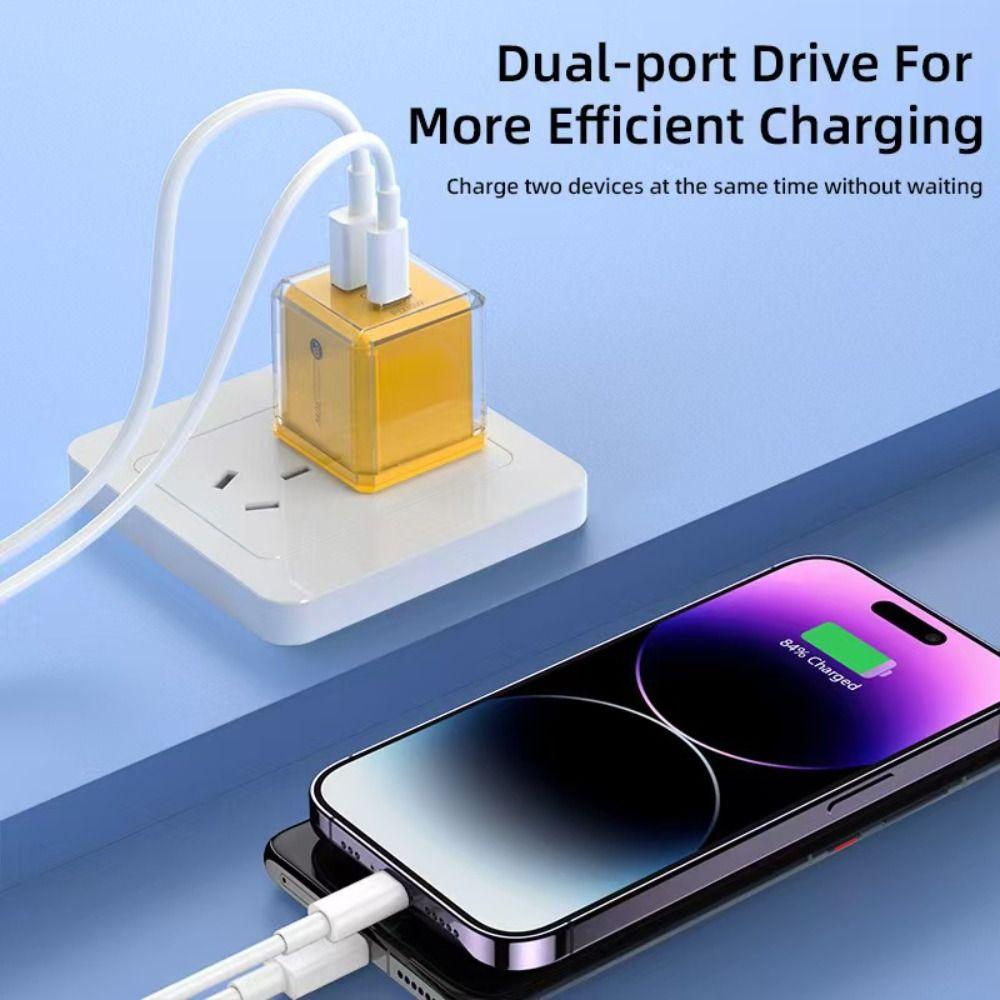 Universal Multi Ports PD30W Charger Plug USB A+C EU/US Phone Charger Adapter Fast Charging PD QC3.0 Quick Charge Adapter