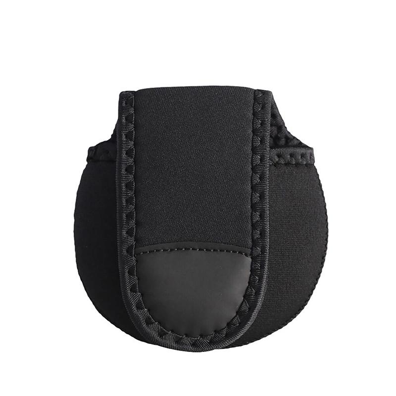 

Чехол для рыболовной катушки Неопреновый защитный чехол для колеса Водонепроницаемая сумка для катушки Хранение Упаковка для катушки-капли воды Рыболовные снасти чёрный