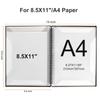 Inch A4 Sheet Music Binder 40/60 Pages Letter Size Music Storage Folder Waterproof Sheet Music Organizer for Musicians Students