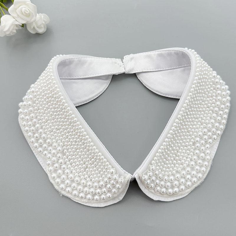 Pearl Women Shirt False Collars Crystal Removable Collar For Women Necklace Fake Collar Detachable Diamond Lacklace Nep Kraagie