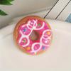 6pcs Adorable Mini Donut Shaped Refrigerator Magnets - Colorful Kawaii Decals for Fridge, Whiteboard, and Office Kitchen Decor