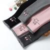 Korean-Style Girls' Cotton Leggings - Spring/Autumn Slim Fit Fashionable Pants for Baby and Kids