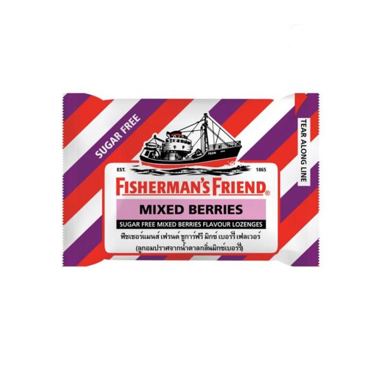 Fisherman’s Friend Sugar Free Lozenges – Mint & Mixed Berries Flavors