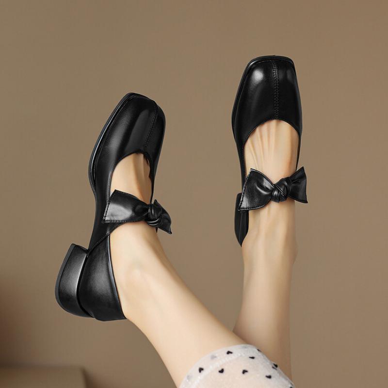 

New rubber sole foot cover one pedal shoes single shoes women s four-season shoes casual solid color low heels women s large size shoes 39 чёрный