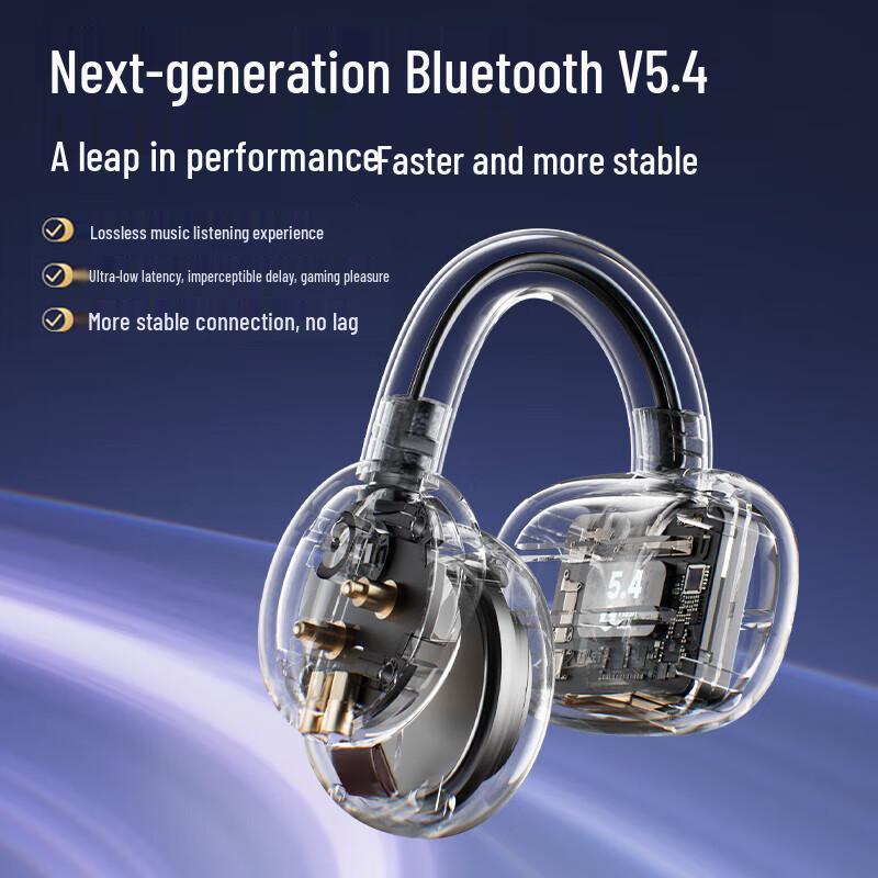 Philips TAT4469 Wireless Ear-Clip Bluetooth Earbuds