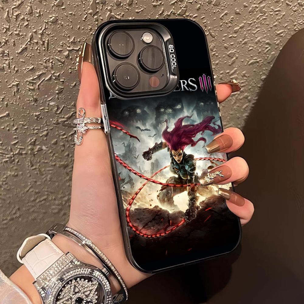 Game Darksiders Mobile Phone Case for iPhone 17 16 15 14 13 12 11 X XR XS 8 7 Air Pro Max Plus Translucent Colorful Cover Luxury