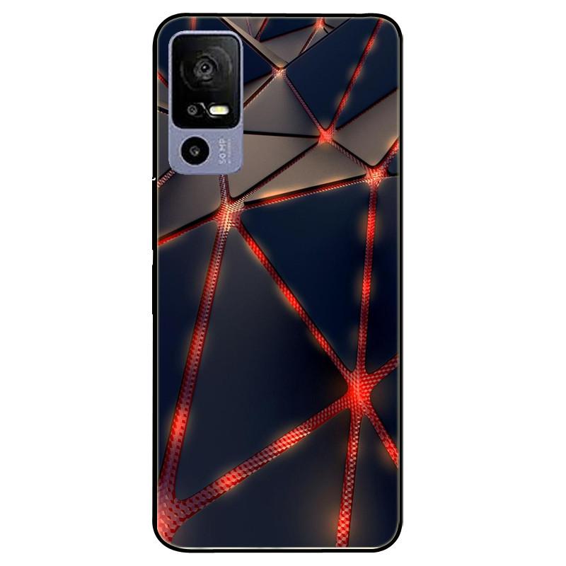 For TCL 40R 5G Case 6.6'' Silicone Soft Fashion TPU Phone Cover for TCL 40 R 5G Cases T771K T771A T771H Bumper Funda For TCL 40R