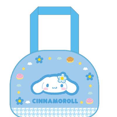 K Company Sanrio Charaktere Kinder Vinyl Boston Tasche, Cinnamoroll, CKB2-CN, H21 x B27.5 x T10.6cm