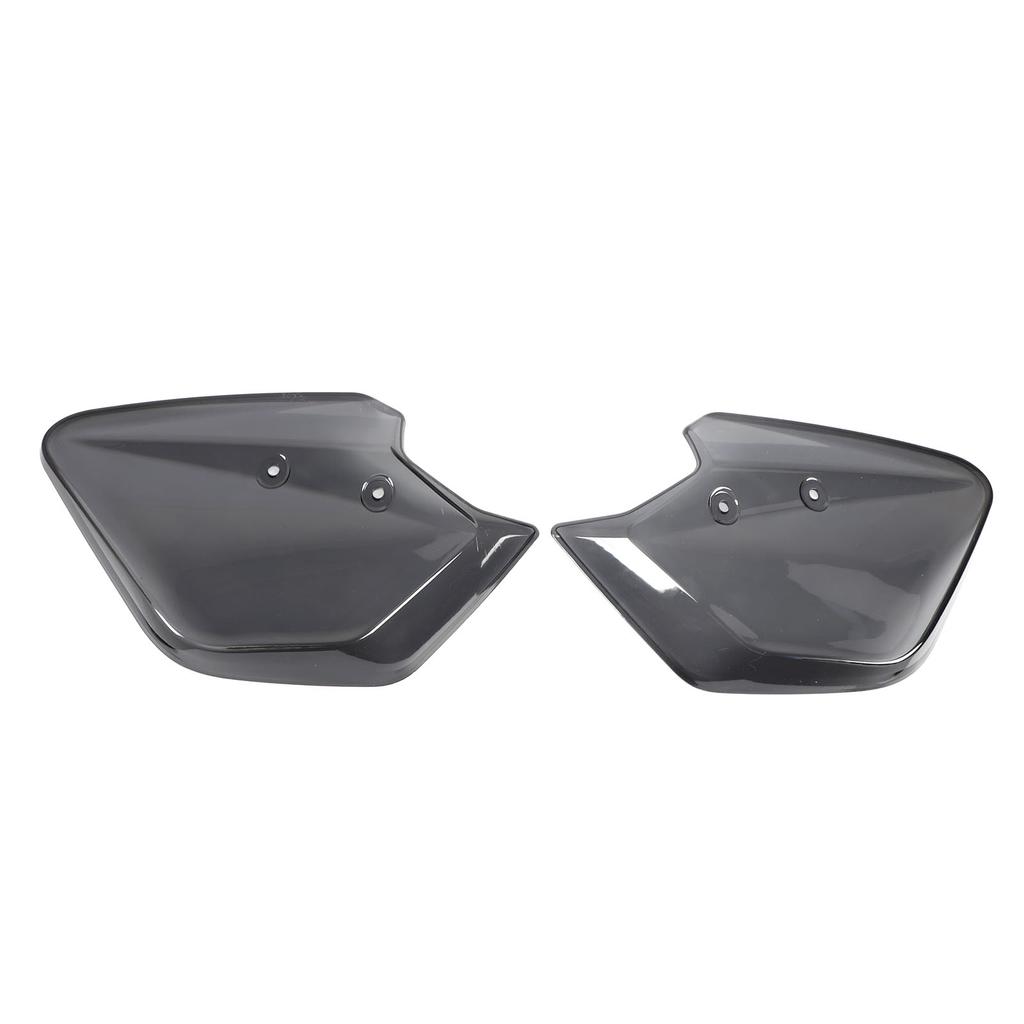 1 Pair Motorcycle Windshield Windscreen with Mounting Bracket Front Wind Deflector Fit for Tricity