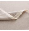 Round Waterproof & Oil-Proof Tablecloth - Solid Color, Premium Quality, Wash-Free Dining Table Cover