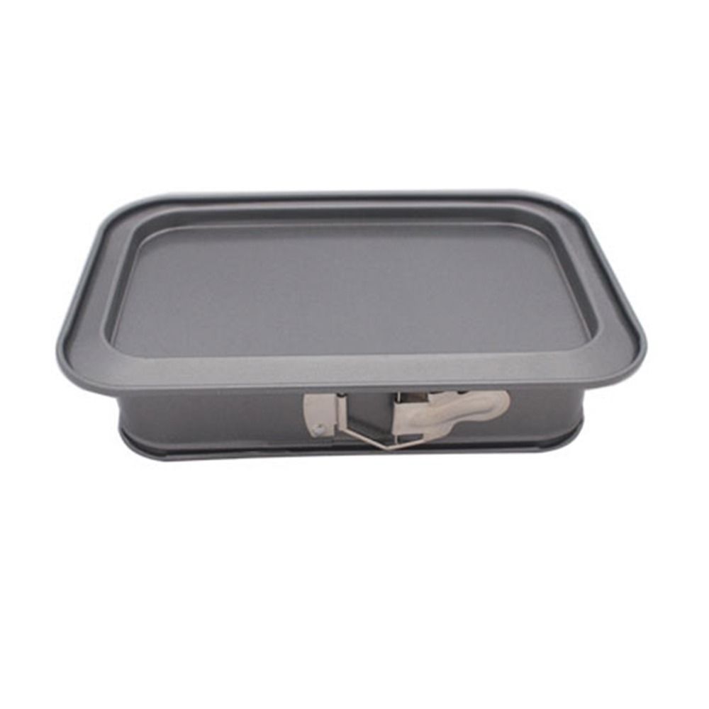 Non-Stick Coating Rectangular Cake Pan with Buckle Cheesecake Baking Mould  Pastry Making