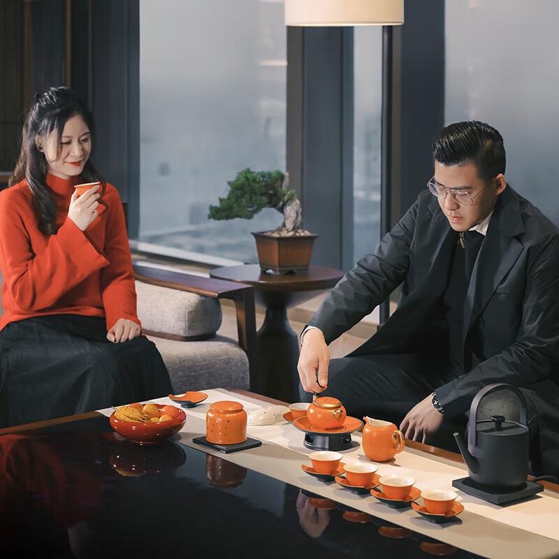 

Wanqiantang Bullish Spirit Ceramic Kung Fu Tea Set