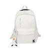 Schoolbag new backpack, junior high school student backpack, large-capacity schoolbag, load-reducing spine protection, large-capacity backpack.