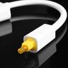 Audio Splitter 1 In 2 Out Digitaler Audio Optischer Kabeladapter Für Einfache Installation Kompatibel mit Mehreren Geräten