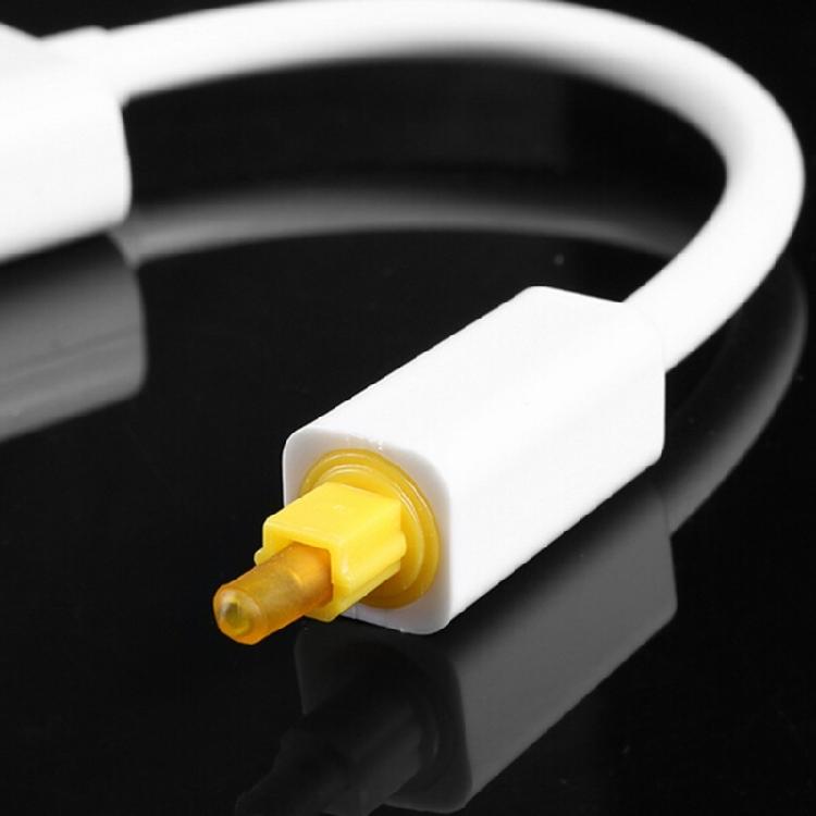 Audio Splitter 1 In 2 Out Digitaler Audio Optischer Kabeladapter Für Einfache Installation Kompatibel mit Mehreren Geräten