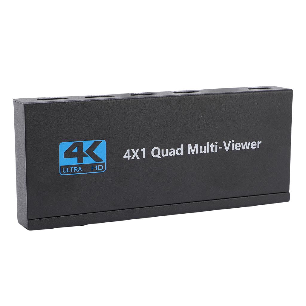 4K HD Multimedia Interface 1.4 Switch 4 Port HD Multimedia Interface Switcher Switch Box for TV Gami