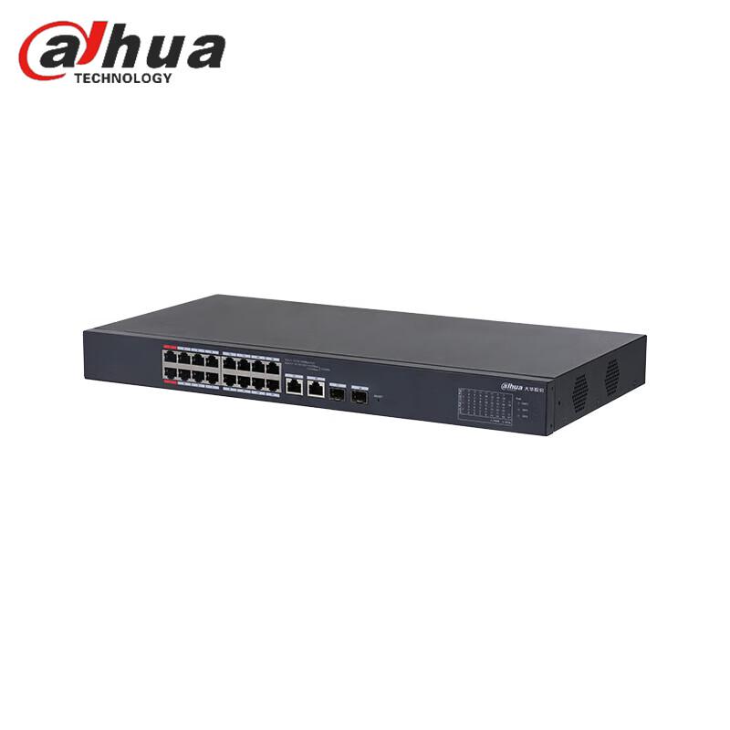 

Dahua 16-Port Fast Ethernet PoE Cloud-Managed Switch