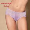 Maniform Women's Lace Mid-Low Waist Briefs