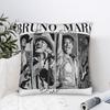 Bruno Mars The Romantic Tour Druck Kissenbezüge Kissenhülle Kissenbezüge Y2K Heimdekoration Quadratisch Multi-Größe