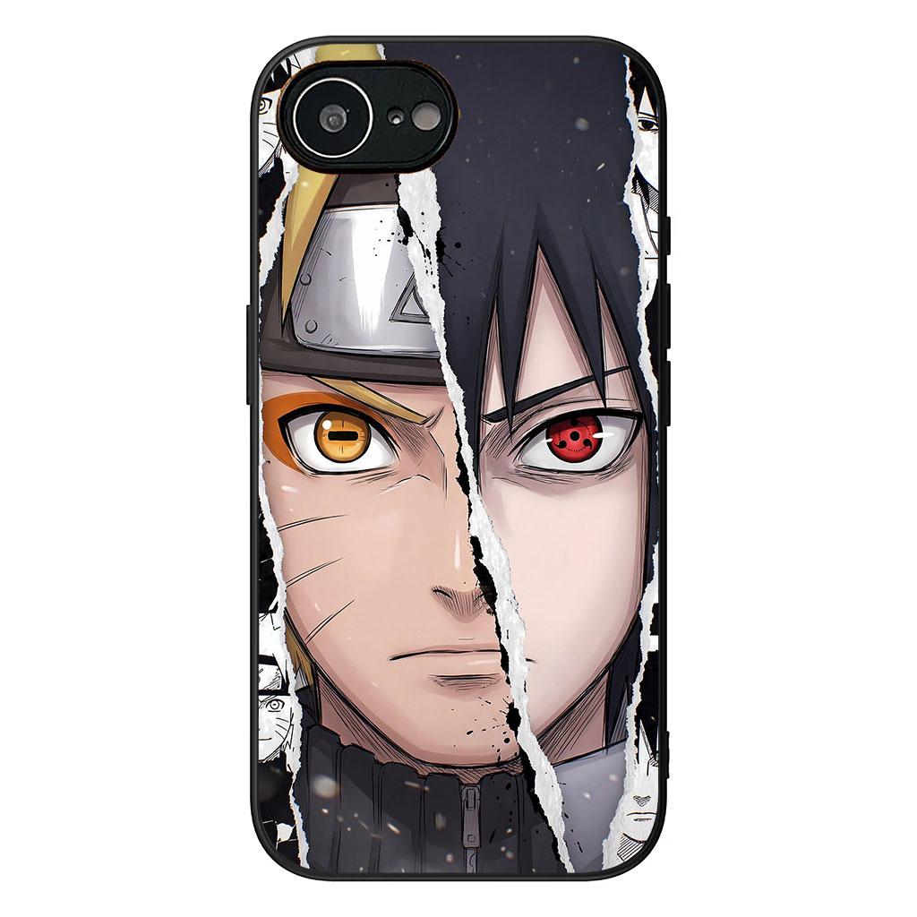 Itachi Uchiha Sasuke Narutos Akatsuki Cover for Apple iPhone 17 16 Plus 13 12 Pro Max Mini X XR ProMax 16E 15+ 16Plus Air Case