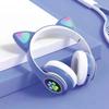 Cat Ear Bluetooth 5.0 Headphones: Wireless Sports Luminous Gaming Headset