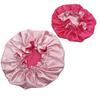 Mommy and Me Silk Hair Bonnet Reversible Soft Satin Sleeping Cap Sleeping Designer logo Custom Bonnets