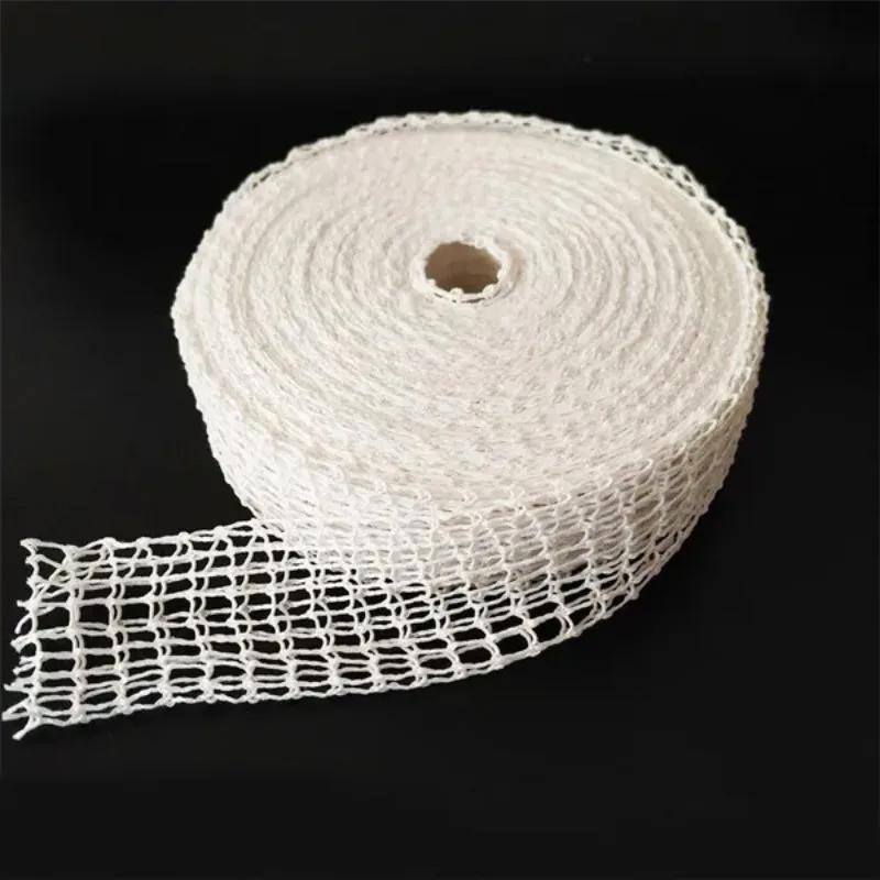 3-meter cotton meat net, ham sausage net, slaughter rope, sausage roll, meat cooking tool, hot dog sausage, sausage casing packa length-3m