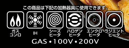 Captain Stag Cocotte Dutch Oven, 22cm, 2.8L Capacity, Cast Iron, No Seasoning Required, Gas, Induction, and Oven Compatible, UG-3037