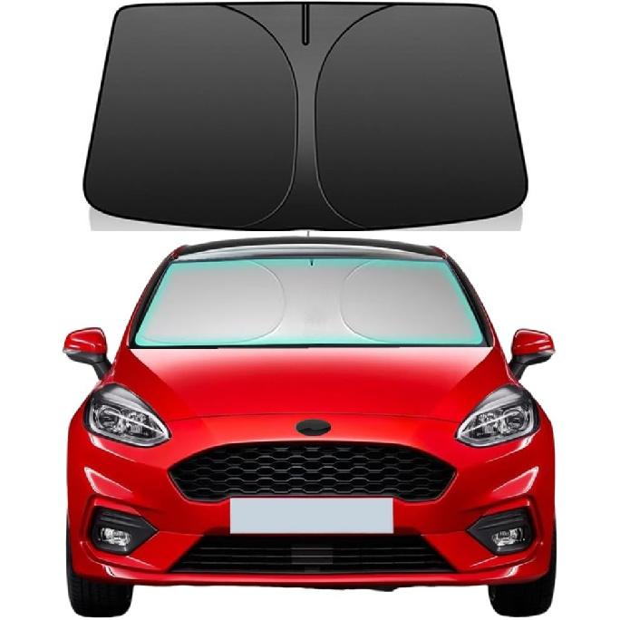 Windshield Sun Shade for -2025 Chevrolet/Chevy Blazer 240T Double-Layer Foldable Car Front Window Sunshade Accessories 240 T Sun Visor Protector