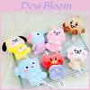 Adorable Kpop Bts Bt21 Seated Doll Plush Toy Collection Featuring Tata Cooky Chimmy Koya Shooky Mang