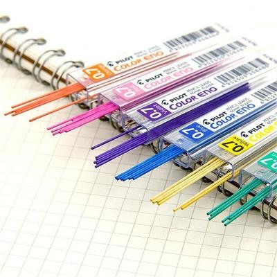 6 X Pilot Color Eno Mechanical Pencil Lead Refills, PLCR-7 6 Colors