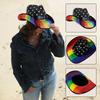 Straw Cowboy Hats Panama Hat Exotic Star Trim for Women Men Photo Props Western for Men Women Unisex Wear Headwear