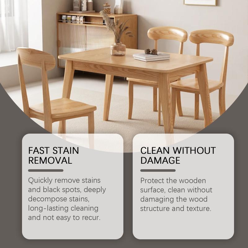 

Wood Stain Cleaner, Black Spot Cleaner, Furniture And Wood Floor Care And Stain Removal Spray 1pcs