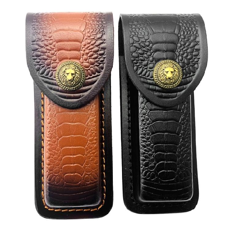 Lederetuis Faltbare Messerscheiden Faltbare Messertaschen 13x3.5cm für Messer