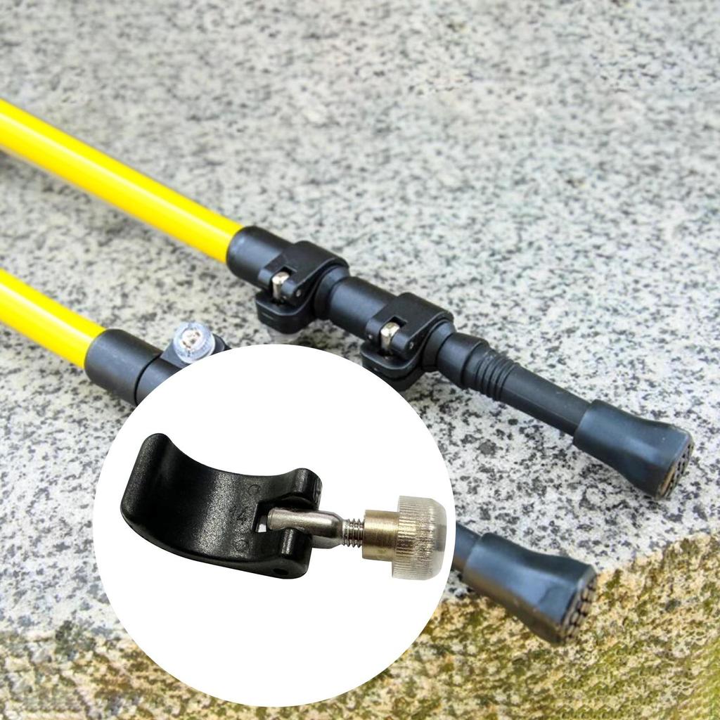 Einstellbarer Feststellmechanismus für Wanderstöcke