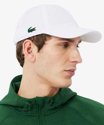 LACOSTE Men'S Diamond Taffeta Tennis Cap Rk2662-56G 001