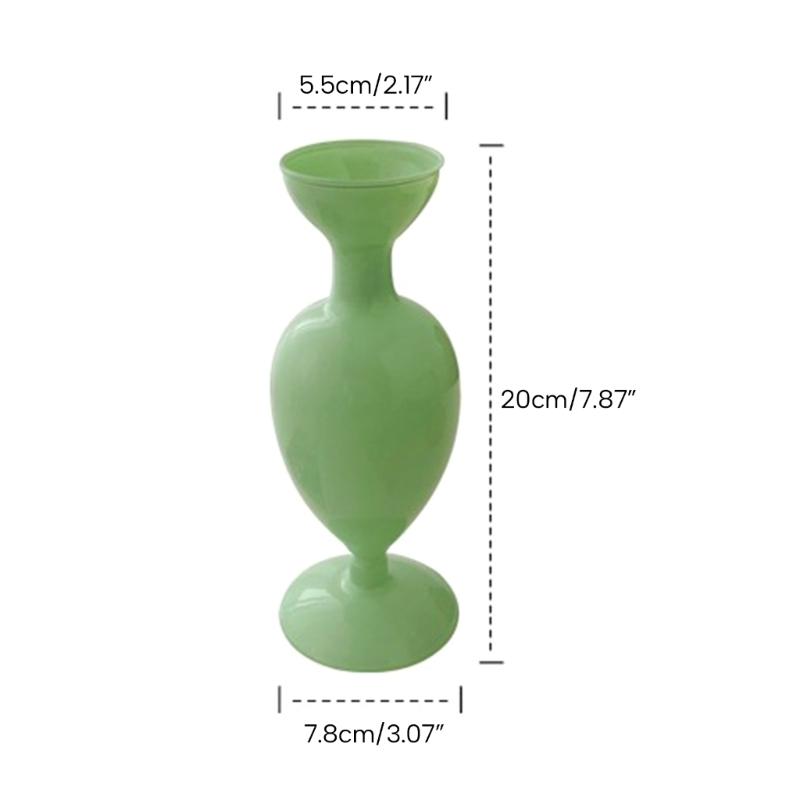 Multifunction Flower Vase Decorative Vase Ornament Accessory Household for Wedding Birthday New Year Decoration Gift
