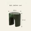 Nordic Simple Round Stool Creative Side Table Stool for Home Living Room Designer Low Stool Popular Small-sized Apartment