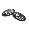 2PCS Acrylic Car Front Logo Rear Badge Emblem Sticker for Subaru XV Outback Impreza BRZ WRX STI Legacy Forester Accessories Y3