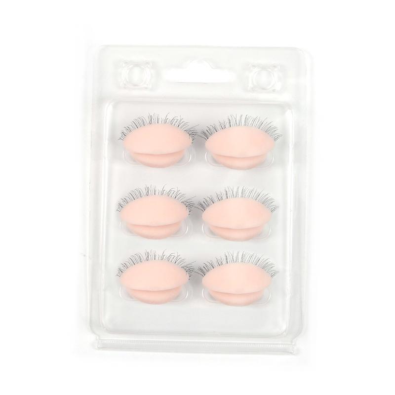 

Манекен для практики наращивания ресниц со съемными веками