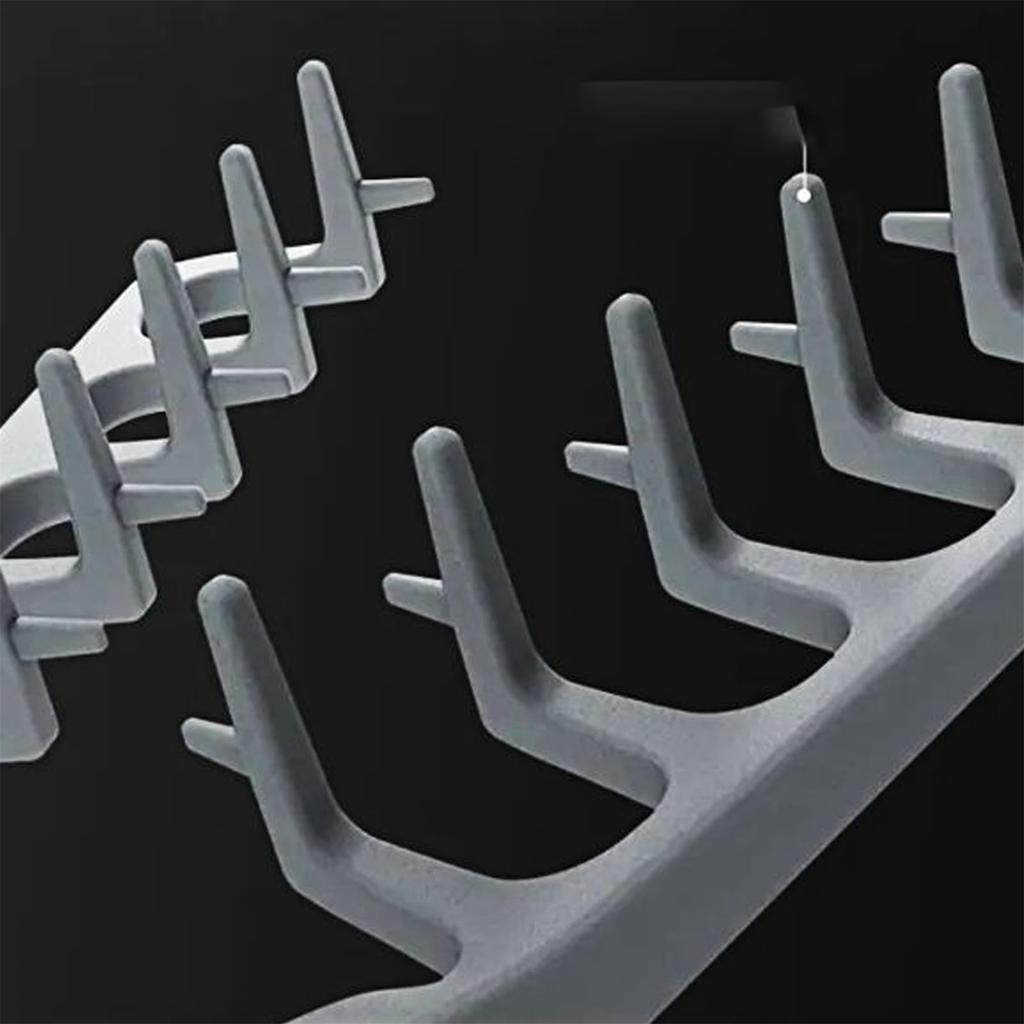 Hřeben na styling s texturou, Hřeben s velkými zuby pro objem a péči, Objem pro vlasy s ofinou