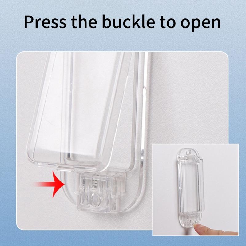Dustproof Switches Cover With Child Safety Shell Lock Snap On Fit For Wall Outlets Durable Plastic