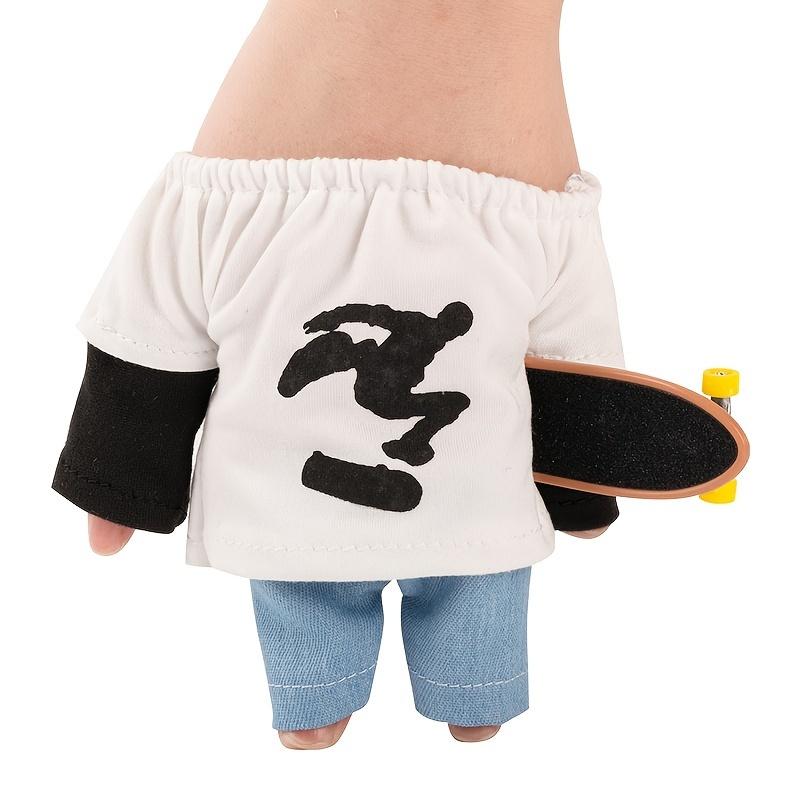 Mini Finger Toy Set  Finger Bikes Finger Skateboard Finger Pants Finger Tops Finger Shoes T Shirt Movement Party Favors Gift