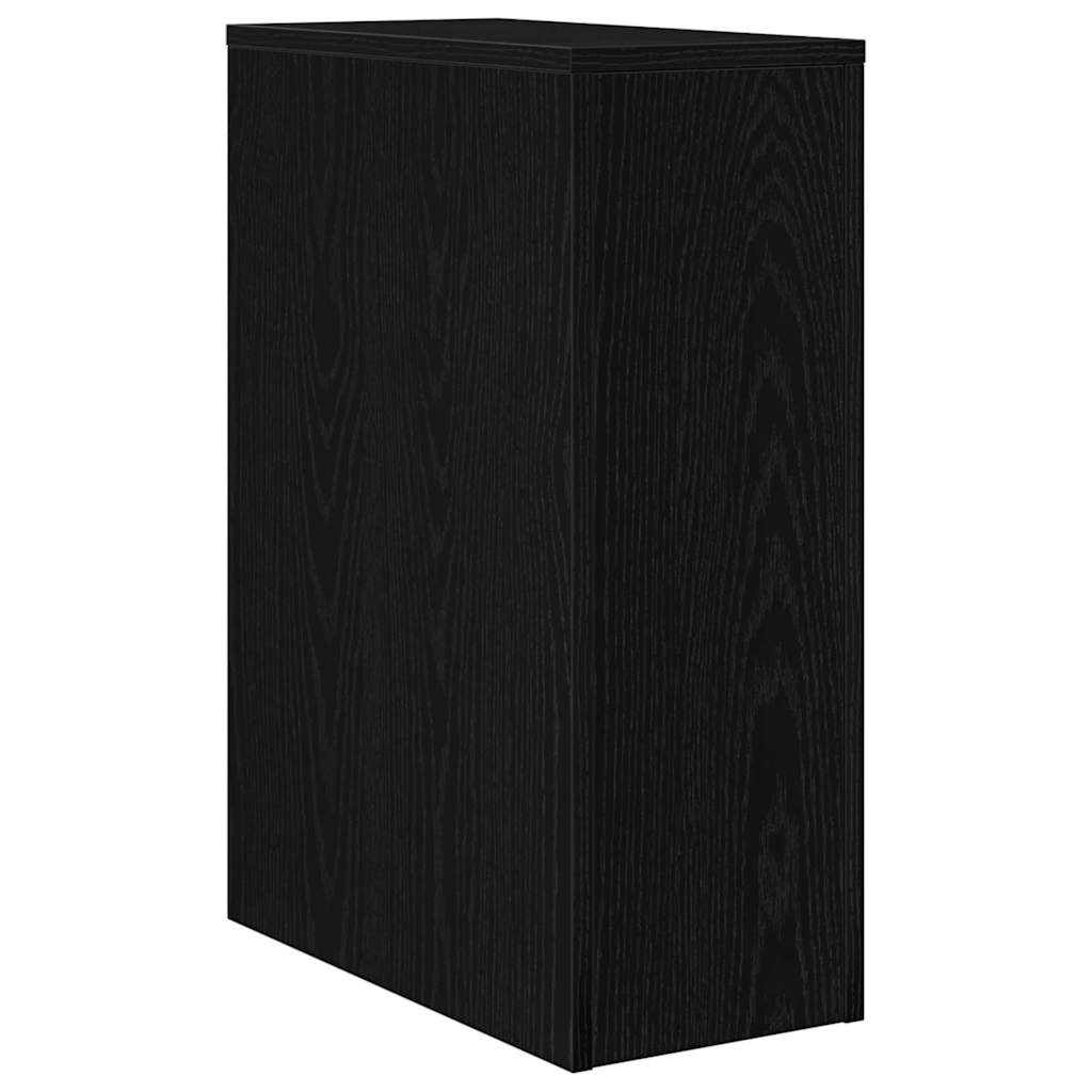 Bathroom Furniture Set Black Oak Look 22 x 44 x 61.5 cm
